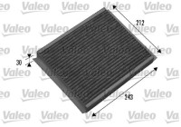 Filtre, air de l'habitacle CLIMFILTER PROTECT 698877 Valeo