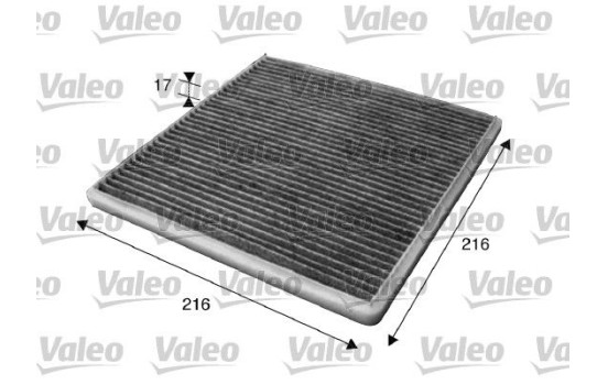 Filtre, air de l'habitacle CLIMFILTER PROTECT 715619 Valeo
