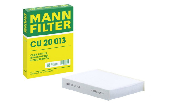 Filtre, air de l'habitacle CU 20 013 Mann, Image 6