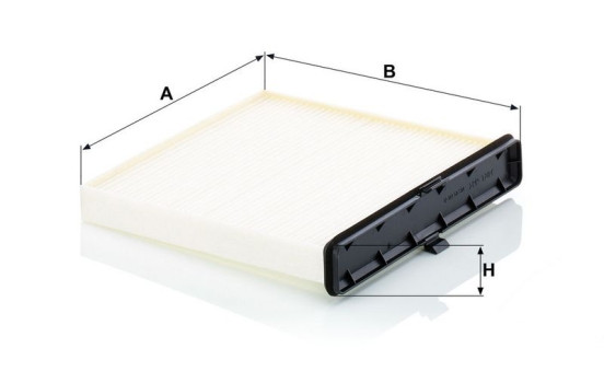 Filtre, air de l'habitacle CU 20 018 Mann, Image 3