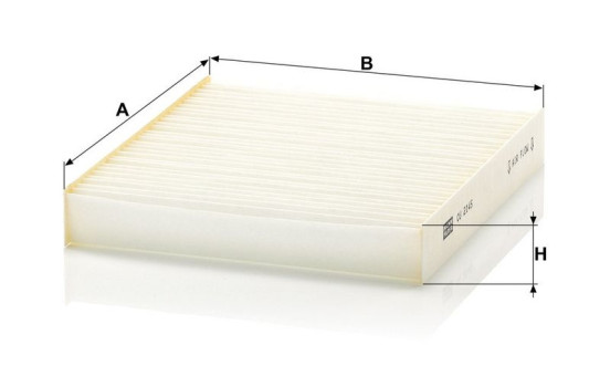 Filtre, air de l'habitacle CU 2145 Mann, Image 3