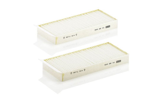 Filtre, air de l'habitacle CU 22 009-2 Mann, Image 2