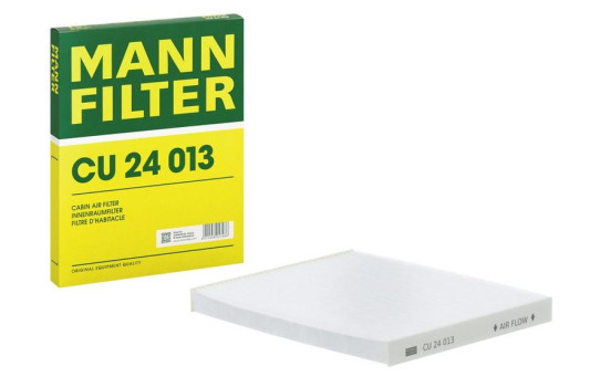 Filtre, air de l'habitacle CU 24 013 Mann, Image 5
