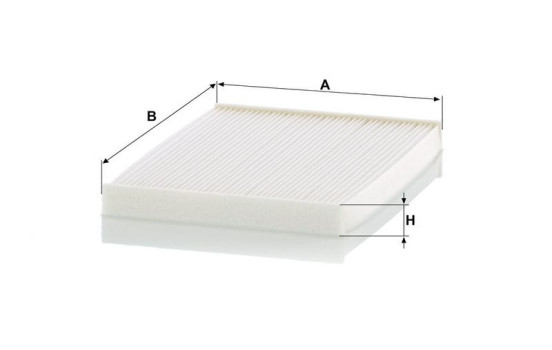 Filtre, air de l'habitacle CU 24 027 Mann, Image 3