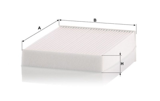 Filtre, air de l'habitacle CU 25 012 Mann, Image 3