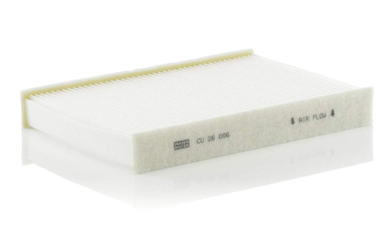 Filtre, air de l'habitacle CU 26 006 Mann
