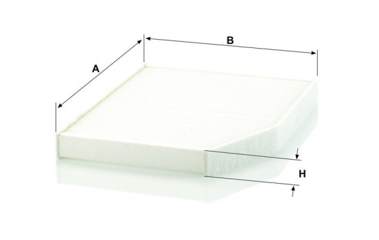 Filtre, air de l'habitacle CU 29 007 Mann, Image 3