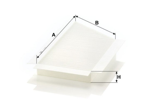 Filtre, air de l'habitacle CU 3448 MANN-FILTER, Image 3