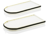 Filtre, air de l'habitacle CU 3642-2 Mann