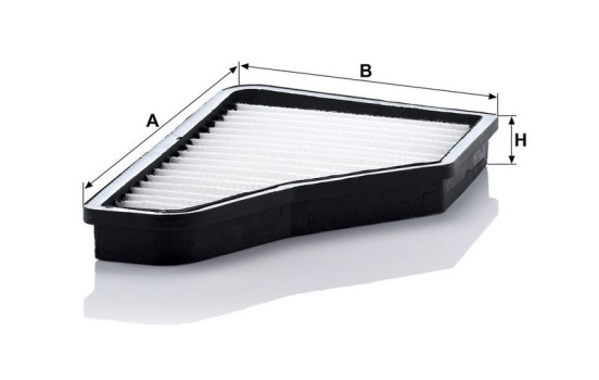Filtre, air de l'habitacle CU 4007 Mann, Image 4