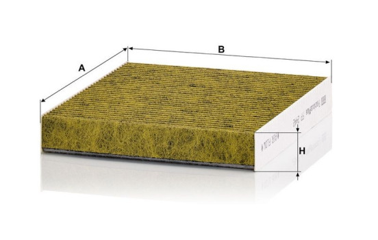 Filtre, air de l'habitacle FreciousPlus FP 2442 Mann, Image 3