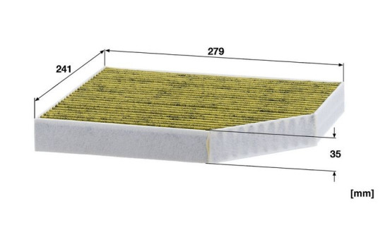 Filtre, air de l'habitacle FreciousPlus FP 2450 Mann, Image 4