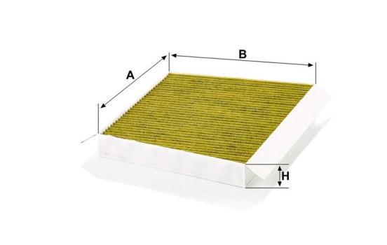 Filtre, air de l'habitacle FreciousPlus FP 3461/1 Mann, Image 2