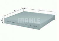 Filtre, air de l'habitacle LA 119 Mahle