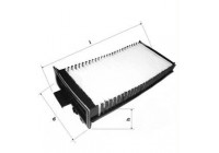 Filtre, air de l'habitacle LA 127 Mahle
