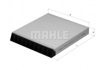 Filtre, air de l'habitacle LA 134 Mahle