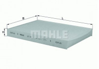 Filtre, air de l'habitacle LA 144 Mahle