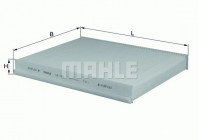 Filtre, air de l'habitacle LA 153 Mahle