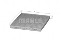 Filtre, air de l'habitacle LA 157 Mahle