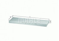 Filtre, air de l'habitacle LA 171 Mahle