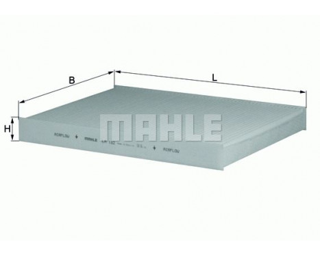 Filtre, air de l'habitacle LA 182 Mahle