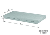 Filtre, air de l'habitacle LA 235/S Mahle