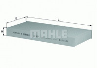 Filtre, air de l'habitacle LA 237 Mahle