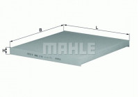 Filtre, air de l'habitacle LA 306 Mahle