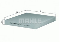 Filtre, air de l'habitacle LA 343 Mahle