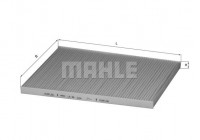 Filtre, air de l'habitacle LA 36 Mahle
