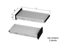 Filtre, air de l'habitacle LA 366/S Mahle
