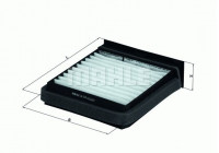 Filtre, air de l'habitacle LA 376 Mahle