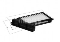Filtre, air de l'habitacle LA 384 Mahle