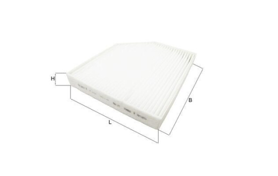 Filtre, air de l'habitacle LA 386 Mahle