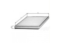 Filtre, air de l'habitacle LA 40 Mahle
