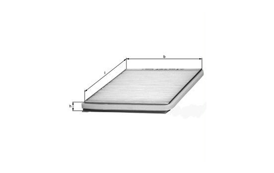 Filtre, air de l'habitacle LA 40 Mahle