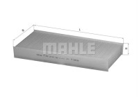 Filtre, air de l'habitacle LA 410 Mahle