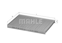 Filtre, air de l'habitacle LA 422 Mahle