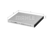 Filtre, air de l'habitacle LA 484 Mahle