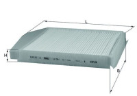 Filtre, air de l'habitacle LA 54/1 Mahle