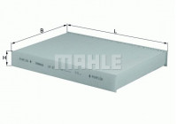 Filtre, air de l'habitacle LA 87 Mahle