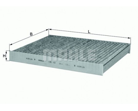 Filtre, air de l'habitacle LAK 182 Mahle