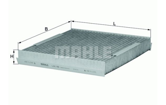 Filtre, air de l'habitacle LAK 189 Mahle