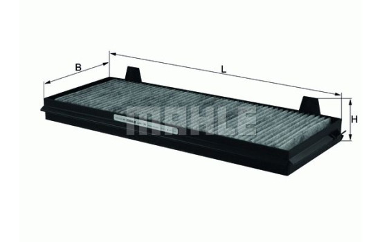 Filtre, air de l'habitacle LAK 196 Mahle, Image 2