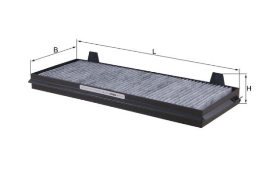 Filtre, air de l'habitacle LAK 196 Mahle, Image 3