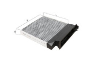 Filtre, air de l'habitacle LAK 230 Mahle