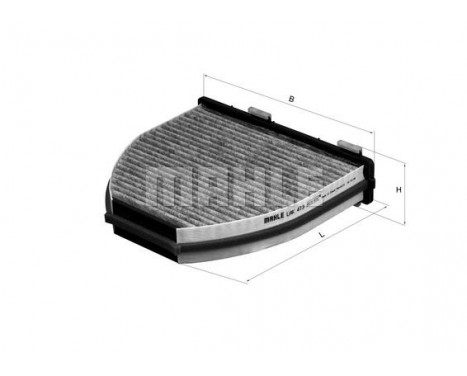 Filtre, air de l'habitacle LAK 413 Mahle