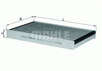 Filtre, air de l'habitacle LAK 437 Mahle
