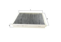 Filtre, air de l'habitacle LAK 875 Mahle