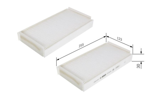 Filtre, air de l'habitacle M2020 Bosch, Image 5